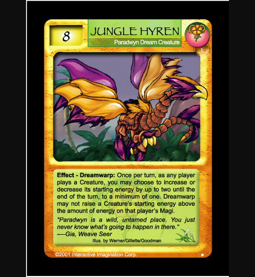 Jungle Hyren - Foil